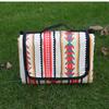 Ethnic Style Picnic Blanket Oxford Cloth Waterproof Outdoor Camping Mat Beach Picnic Cloth Portable Travel Camp Carpet