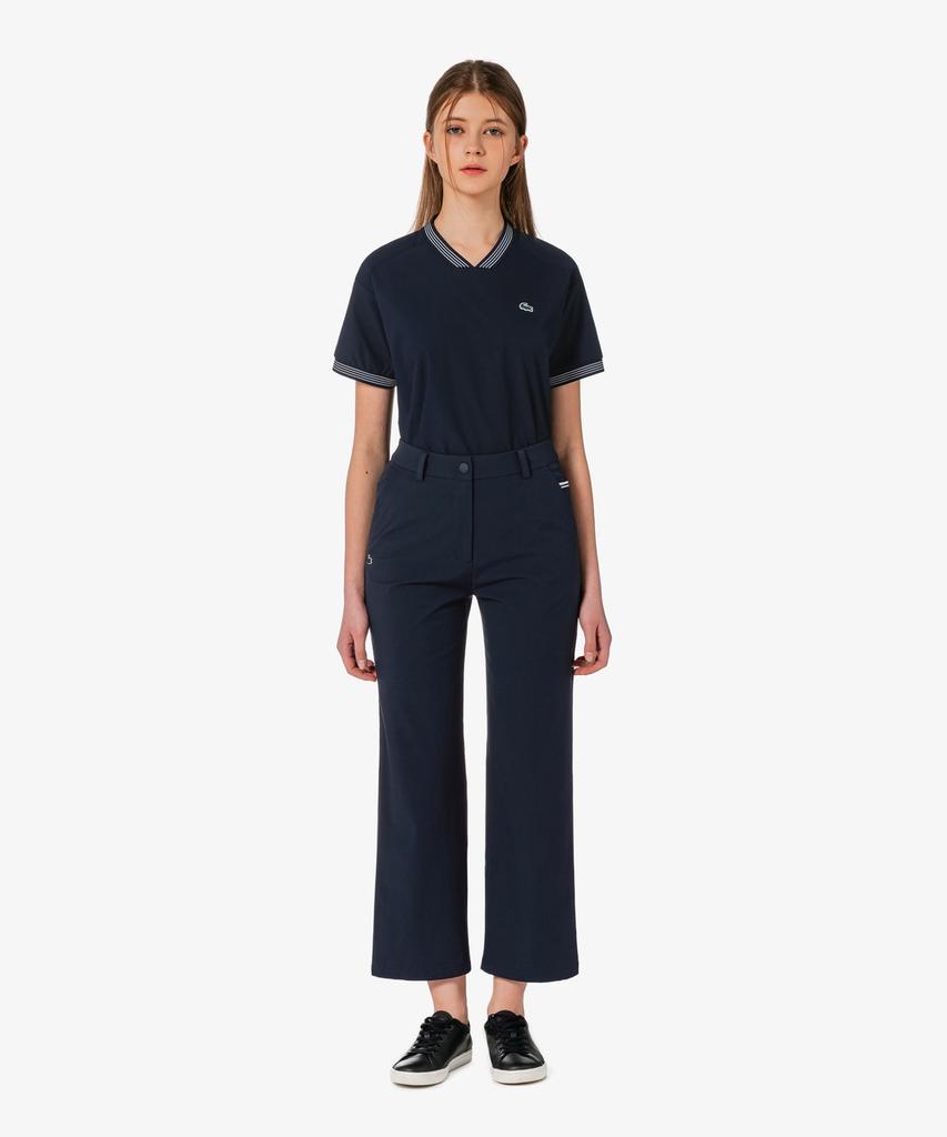 LACOSTE Женские весенние прямые брюки Hf422E-56G Hde