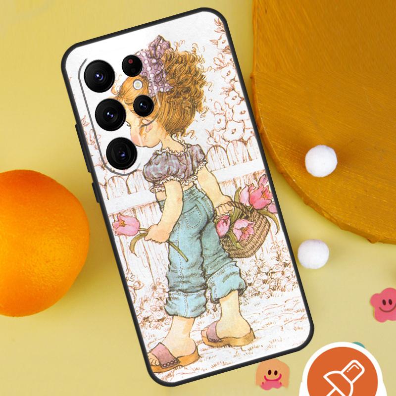 Sarah Kay Phone Case For Samsung Galaxy S25 Ultra S23 S22 S21 Ultra S9 S10 S20 Plus S24 FE Funda Cover