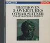 CD OTMAR SUITNER - Beethoven: 5 Overtures 33C377701 COLUMBIA Japan Classical Used