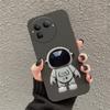 For Realme GT8 Case Fashionable Cartoon Astronaut Stand Dustproof Smooth For Realme GT8 Pro Back Cover
