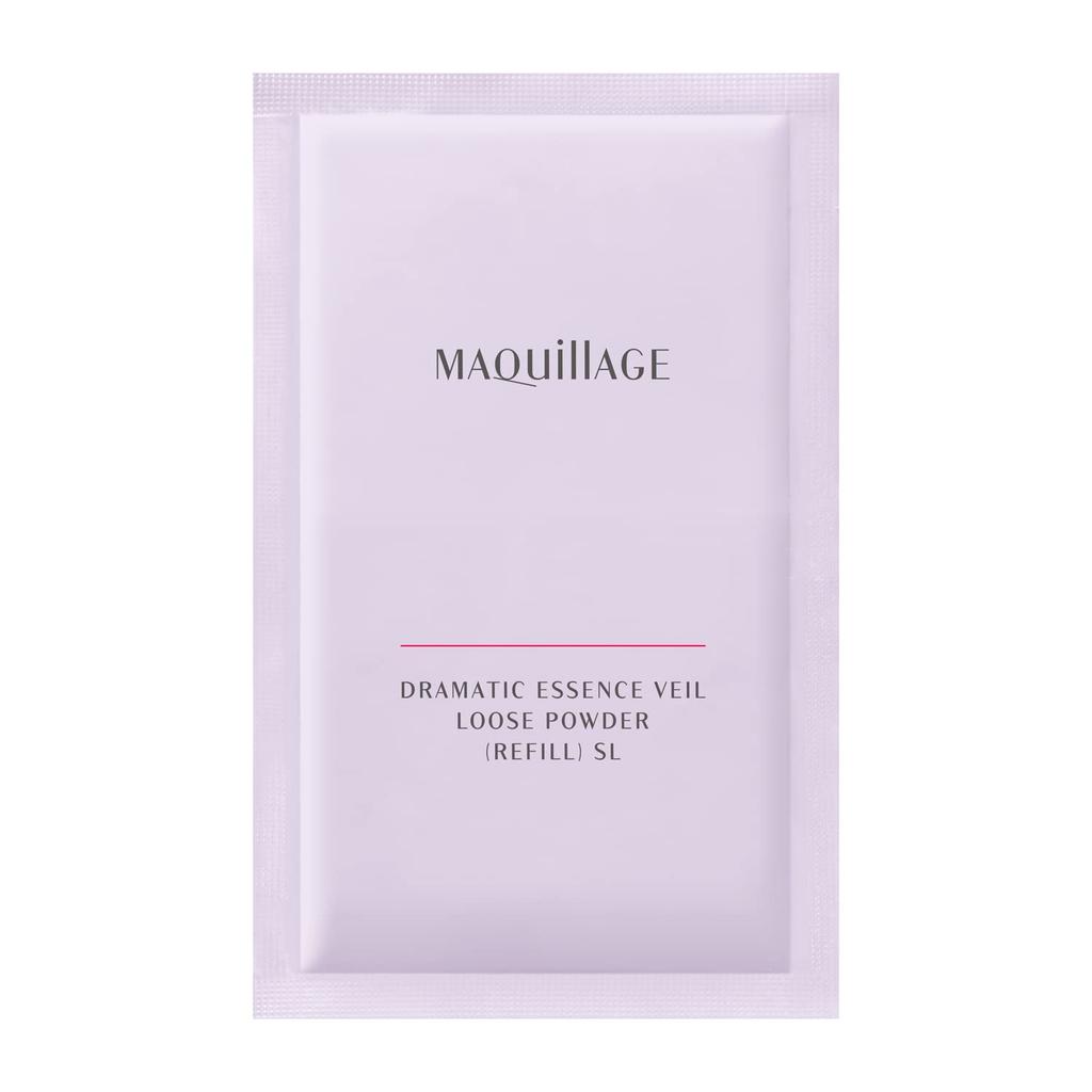 Maquillage Dramatic Essence Veil Loose Sheer Lavender 8g Face Powder Loose Powder Type Pore Poreless Shiseido Powder, (Refill), Fragrance-Free