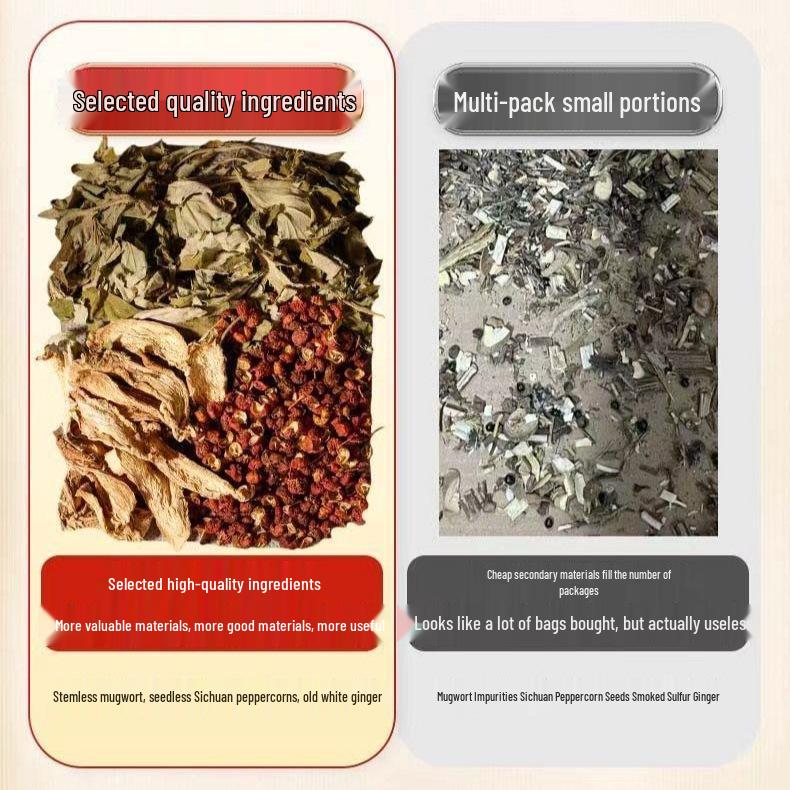 Mugwort Ginger & Sichuan Pepper Herbal Foot Soak Bags