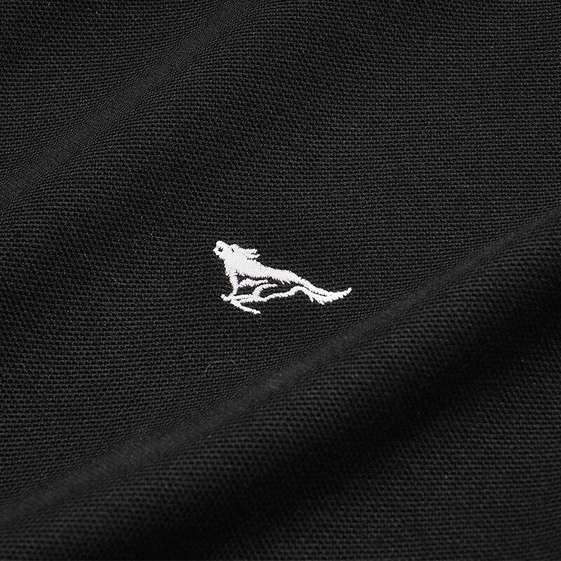 SEPTWOLVES Men's Long Sleeve Business Polo Shirt