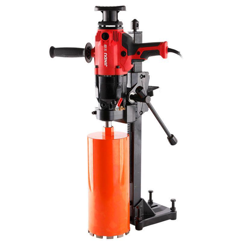 Jindu Двухцелевая ручная алмазная буровая установка высокой мощности для бетона и установки кондиционеров