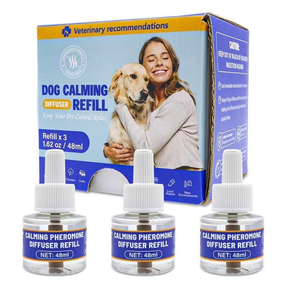 Cat and Dog Pheromone Diffusion 4-in-1 Pet Set Electric Heating Pheromone Odorless Pheromone Relieves Pet Emotional Stress