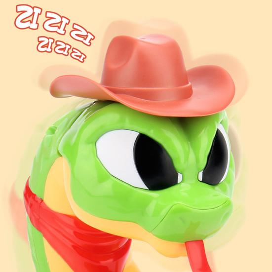 Электрическая игрушка-гремучая змея для взаимодействия родителей и детей. Игра-змея Rattle Robber. Хитрая игра-змея.