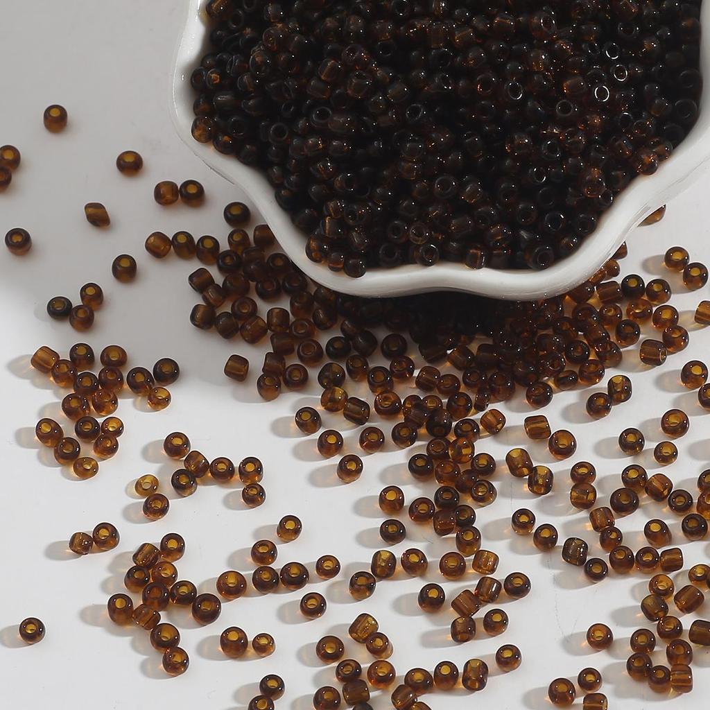 Прозрачные цвета, чешские стеклянные бусины, хрустальные бусины с круглыми отверстиями для изготовления ювелирных изделий своими руками, ручная работа