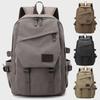 Men's Large-Capacity Canvas Backpack, 15.6" Laptop School & Commuter Bag