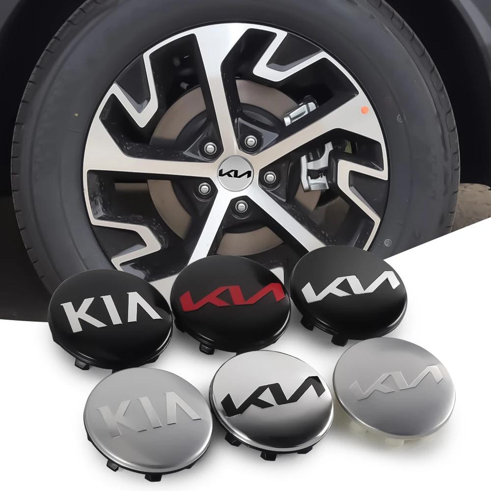 WQQJ9 56MM Car Styling Wheel Center Cap Hub Covers Badge Accessory for KIA sportage ceed sorento cerato optima picanto rio soul stonic