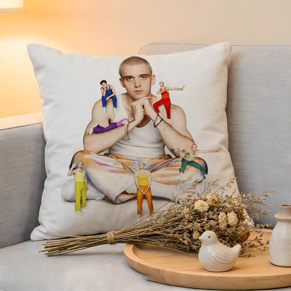 Cushion Cover Linen SkinFriendly Soft Decorative Case For Sofa Home Decor Hot Chill Singer LLauv Pillow cover