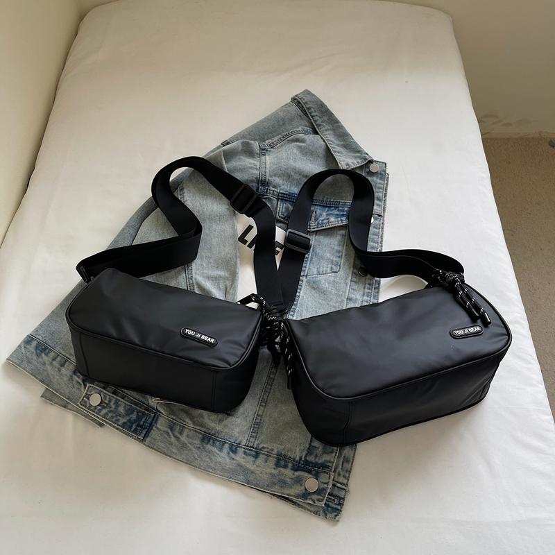 Сумка через плечо женская сумка через плечо однотонная большая вместительная сумка-мессенджер