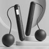 Cordless Jump Rope Jumping LCD Digital Display Large Screen Timing Counting Weighted for
