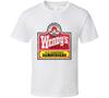 Wendys Fast Food Restaurant Distressed Look T Shirt