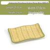 Креативная прямоугольная фарфоровая тарелка в бамбуковом стиле для суши, барбекю, закусок и десертов