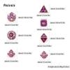 7 Pcs Purple Dragon Metal Dice Solid Metal Polyhedral Dice Set Suitable for Role-Playing RPG  Board Game Card Game