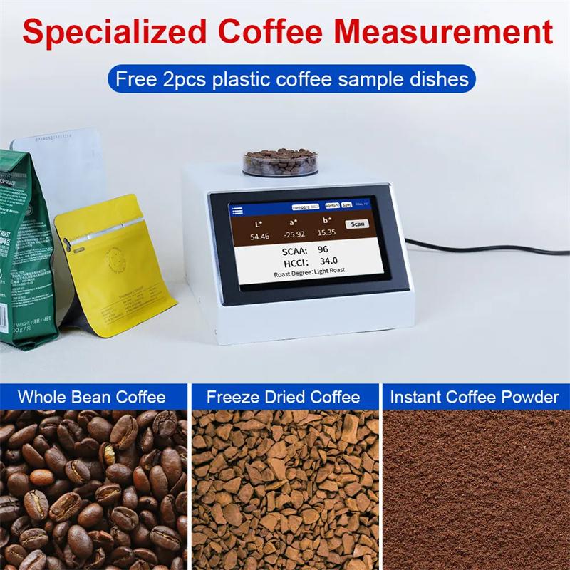 RTS LS177C D/8 Benchtop Colorimeter Cafe HCCI SCAA Agtron Number Coffee Beans Roast Degree Coffee Colorimeter