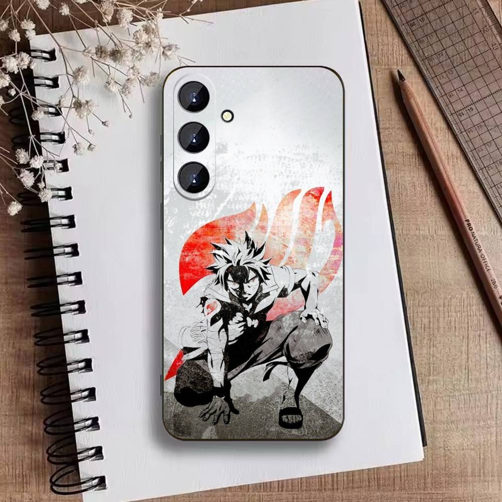 ЧЕХОЛ ДЛЯ ТЕЛЕФОНА ANIME A-FAIRY TAIL Для Samsung Galaxy A73,A21s,A22,A31,A52,A53,A71,A41 Мягкий Черный Корпус