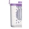 Skater Cold Tea Pot with Can Hold Hot Kuromi Flower Sanrio Design CM10-A Strainer, 1.2L Capacity, Heat-Resistant, Water, Wreath,