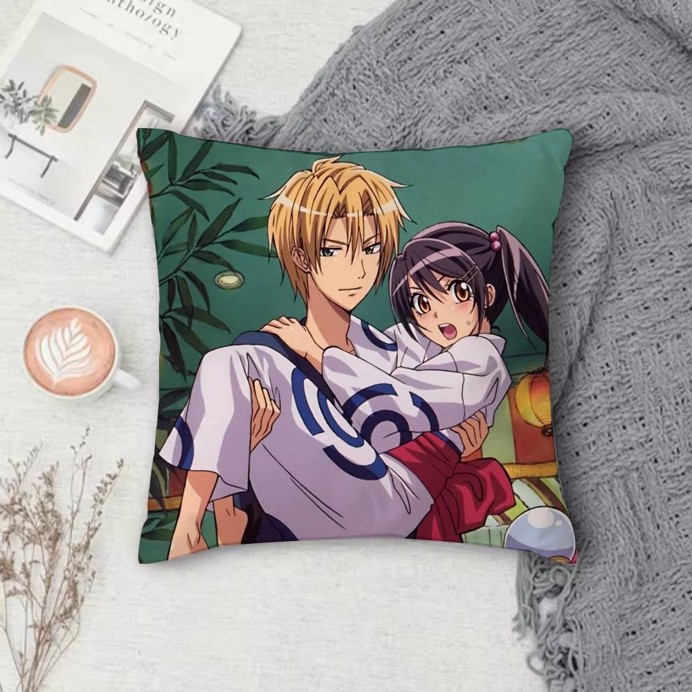 M-Maid Sama Double-Sided Printed Square Decorative Cushion Cover For Sofa Living Room Home Decor