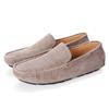Модные замшевые туфли мужские элегантные для отдыха мокасины слипоны мужские туфли мужские лоферы повседневные туфли-лодочки ручная работа обувь дышащая
