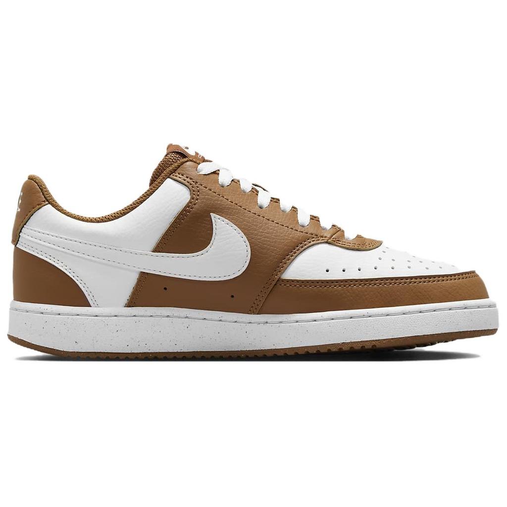 Nike Court Vision Low Next Nature Light British Tan женские кроссовки коричневые белые DH3158-200