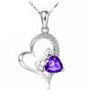 925 Sterling Silver Pendant Necklace For Women Heart Necklace Silver 925 Jewelry Women Necklace 925