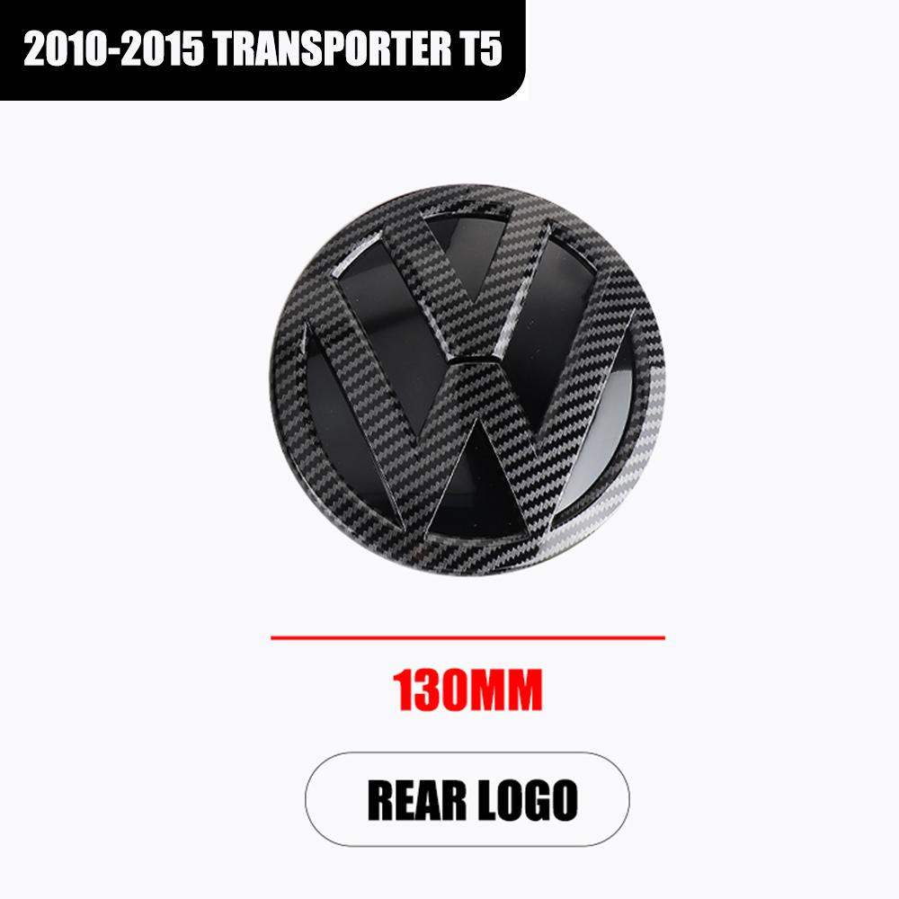 CAT1 1/2pcs Car Front Grill Badge Rear Trunk Emblem Cover Accessories For Volkswagen VW Transporter T5 2010 2011 2012 2013 2015 2014
