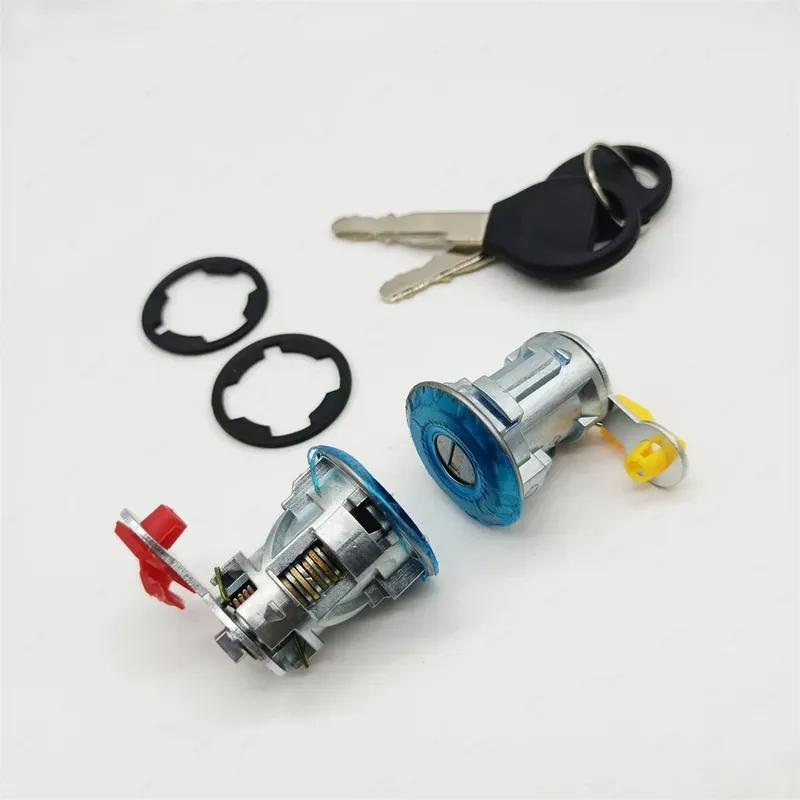 Door Locks With 2 Keys For Nissan Navara 1997 - 2005 80600-3J00R 80601-3J00-L H06013J100