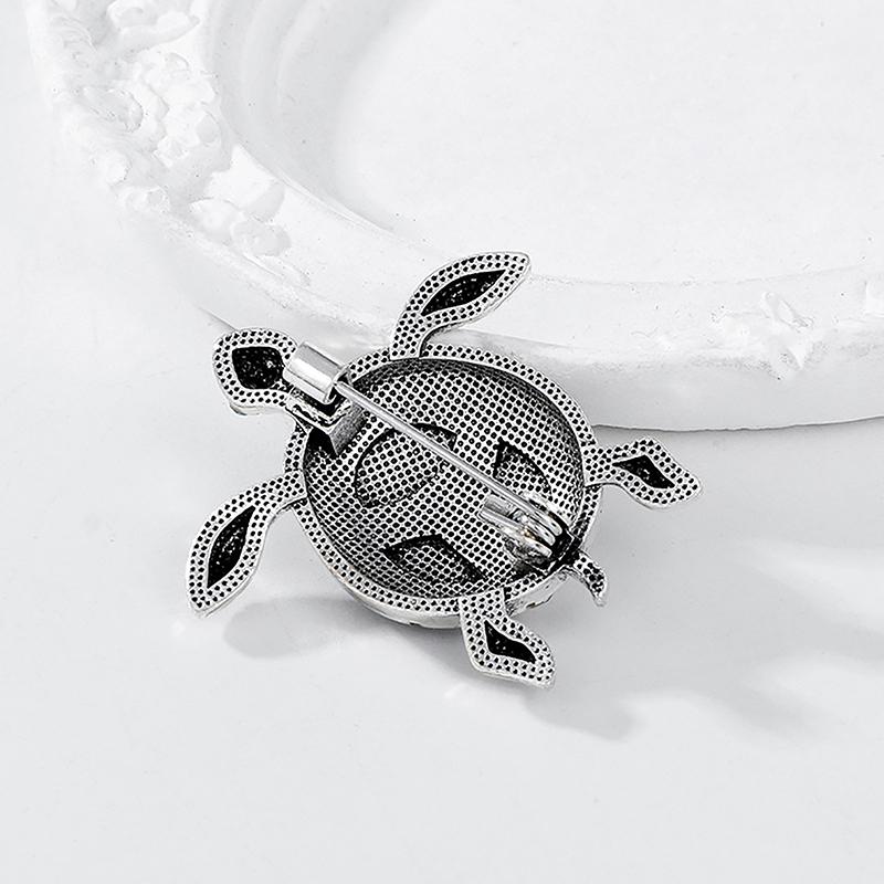 Винтажные преувеличенные броши в виде черепахи для женщин, одежда, ювелирные изделия, аксессуары для вечеринок, подарок