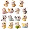 Lovley Eco-friendly Practical Decorative Widely Usage Cat Small Figurine Pet Miniatures