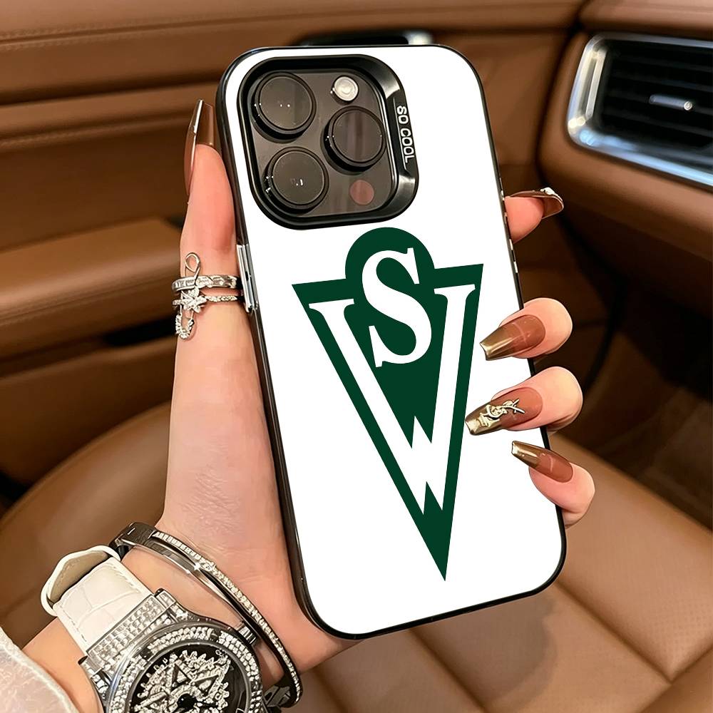 Cool -S-Santiago Wanderers-1892 Phone Case For iPhone 17,16,15,14,13,12,11 Plus Pro Max Colored Silver Phone Case