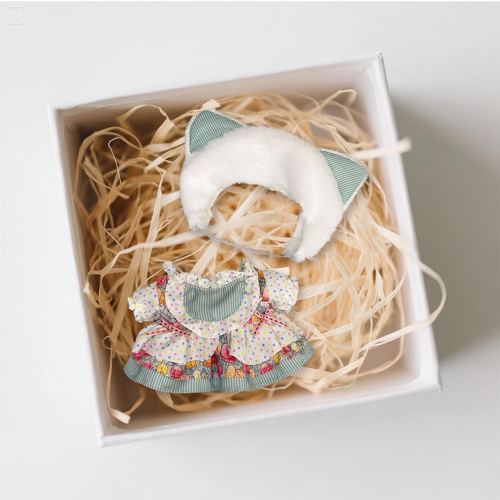 Милая мультяшная кукольная одежда - 17 см Милая кукольная одежда Аксессуары для кукол