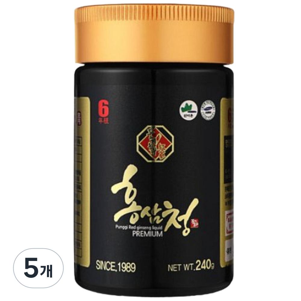 Punggi Nongbu Premium Red Ginseng Extract 240g 5 pcs