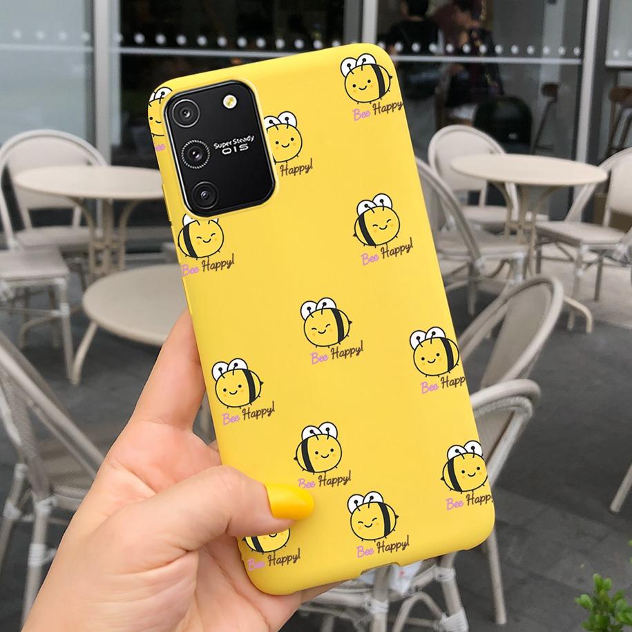 For Samsung Galaxy S10 Lite 2020 Case Colorful Flower Silicon Soft Back Cover For Samsung S10 Lite 2020 S5 S10lite SM-G770F Etui