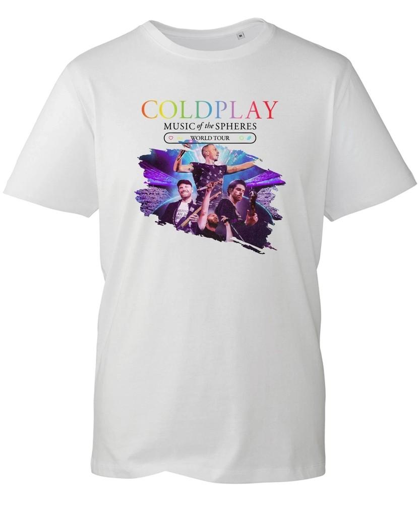 Cold Play Concert T-shirt Play Rock band Music Tour World Tour 2025 Top Unisex T-Shirt