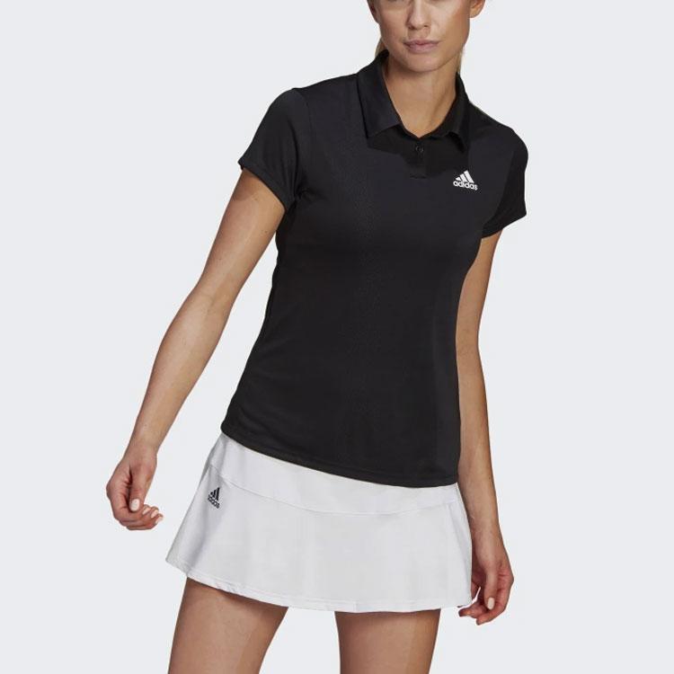 adidas Женская черная футболка-поло GL5806