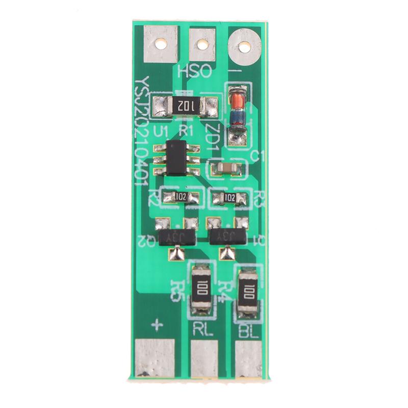 3-12 В мигающий светодиодный модуль, красный, синий, двухцветная пара, мигает, подходит для модели автомобиля, велосипеда, электромобиля, защитный свет