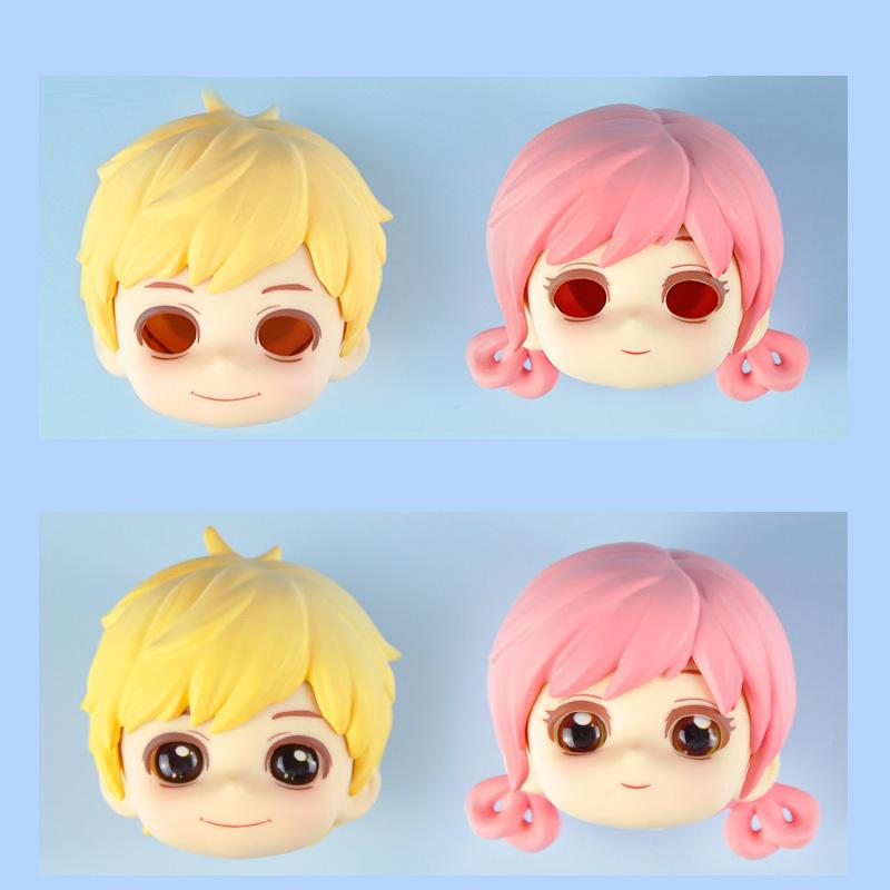 Новое лицо GSC YMY Makeup для замены лица, лицо эльфа, кошачье лицо, подвижные глаза для кукол Ob11, Obitsu 11, Dod, P9 Body, аксессуары для кукол 1/12bjd