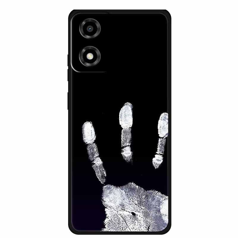 Black Case For Motorola Moto E14 Fundas Silicon TPU Soft Phone Cover Shield For Motorola Moto E14 E 14 Bumper Cartoon Case