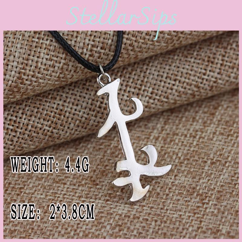 Орудия смерти Город костей ожерелье Кулон из сплава Геометрический Унисекс Подарок для путешествий