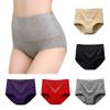 Женские трусики с высокой талией, хлопковые трусы, утягивающее нижнее белье