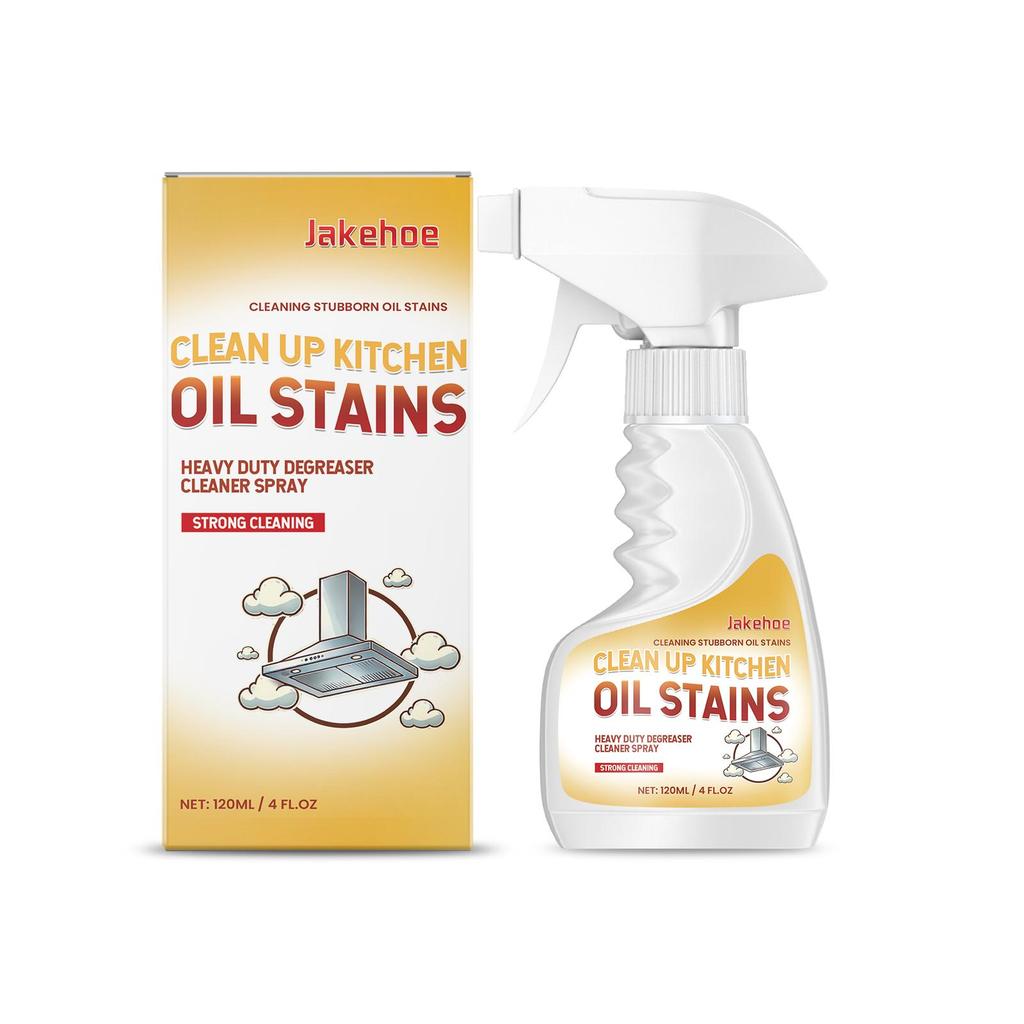 Jakehoe kitchen degreasing cleaning spray stove range hood kitchenware General grease cleaning household cleaner 120ml