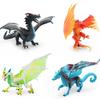 Western Mythical Dragon Eagle Wolf Pvc Action Figures Model Toy Gift Decoration