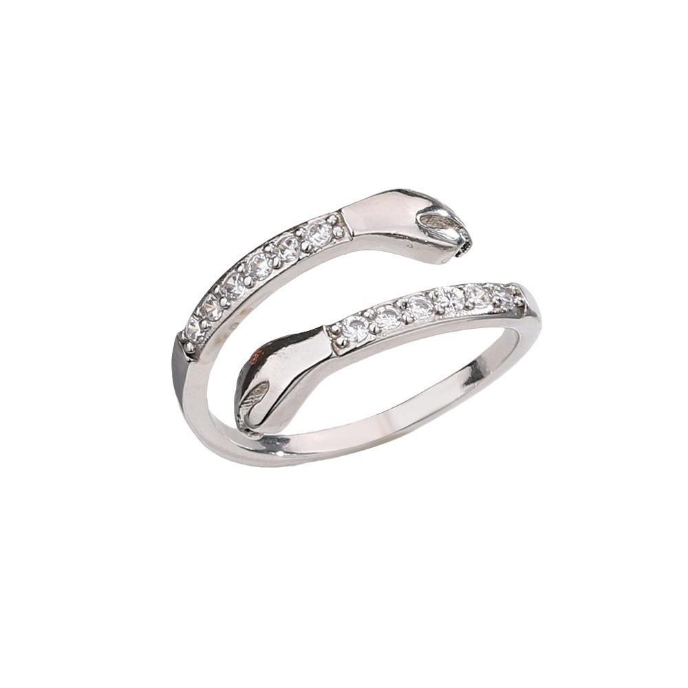 Full Of Diamonds, Hug The Ring With Both Hands, Trend Romantic, Simple Love, Row Of Diamonds, Personalized Love, Hug Ring Woman