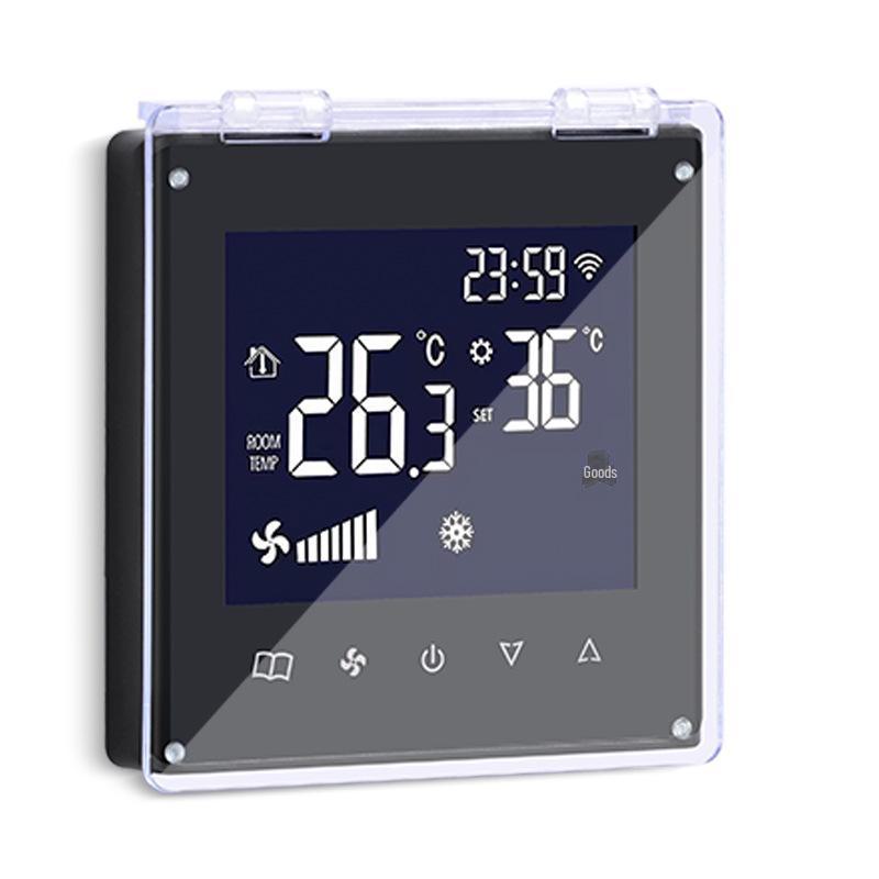 Умный термостат с защитой от пыли и прикосновений для центрального кондиционирования и напольного отопления