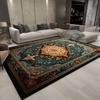 Роскошные КОВРЫ в Европейском стиле ДЛЯ ГОСТИНОЙ Персидская Отделка Спальня Прикроватный Плюшевый Коврик Складной Коврик для Холла Нескользящие Мягкие Коврики