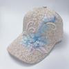 Бейсболка корейская кружевная вышитая цветочная кепка в пасторальном стиле дышащая летняя дорожная защита от солнца универсальная шляпа от солнца