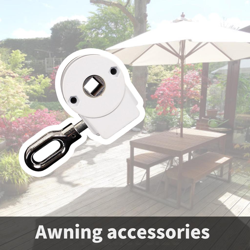 Ручной тент с кривошипно-шатунным механизмом, сменная деталь, прочный алюминиевый сплав, червячный механизм, аксессуары для наружных патио, тень