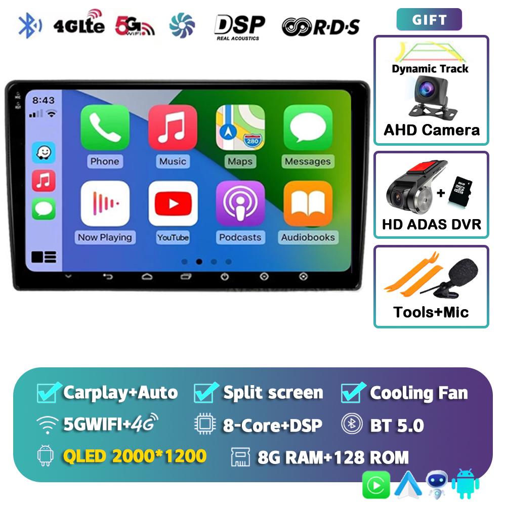 Android 14 Беспроводной Carplay Авто Магнитола Для Citroen C3-XR 2019-2022 Мультимедийный Видеоплеер Навигация GPS 2 Din Стерео Аудио